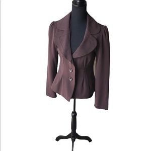 Apt 9 Brown Suit Jacket Size 6